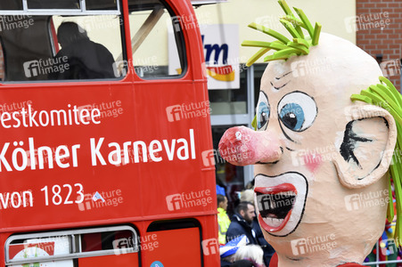 Rosenmontagszug 2017 in Köln