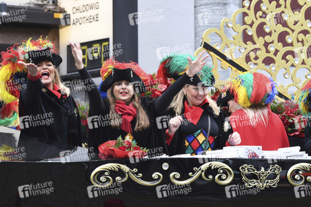 Rosenmontagszug 2017 in Köln