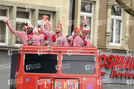 Rosenmontagszug 2017 in Köln