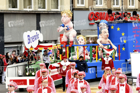 Rosenmontagszug 2017 in Köln