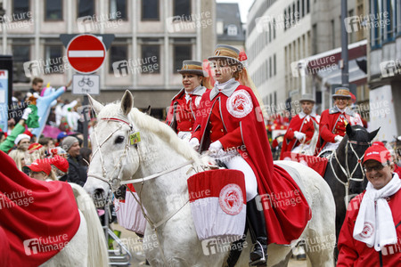 Rosenmontagszug 2017 in Köln