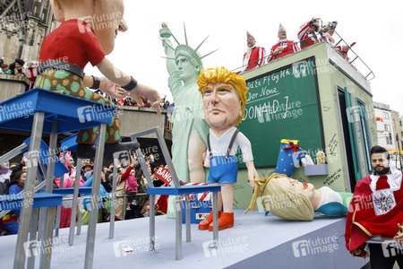 Rosenmontagszug 2017 in Köln