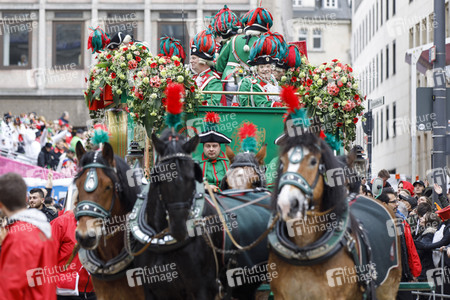 Rosenmontagszug 2017 in Köln