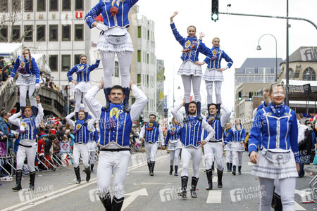 Rosenmontagszug 2017 in Köln