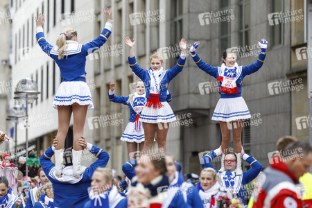 Rosenmontagszug 2017 in Köln