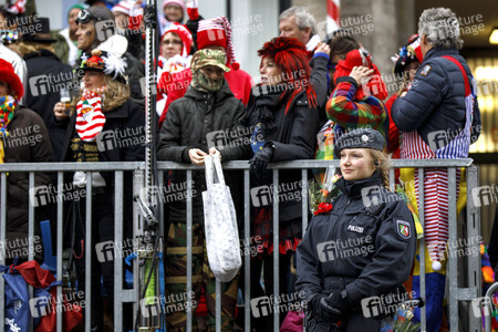 Rosenmontagszug 2017 in Köln