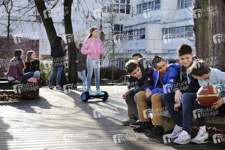 Dreharbeiten zum Musivideo 'Numbers' in Berlin