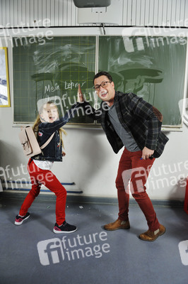 Dreharbeiten zum Musivideo 'Numbers' in Berlin