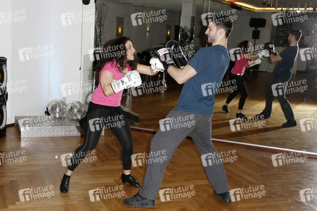Susi Kentikian trainiert für 'Let's Dance' in Hamburg