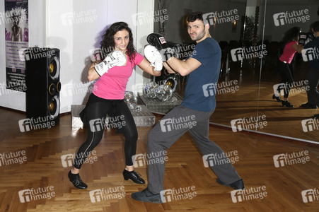 Susi Kentikian trainiert für 'Let's Dance' in Hamburg