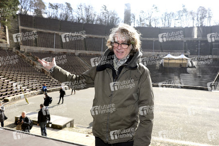 Fototermin mit Helge Schneider in Berlin