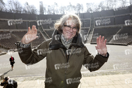 Fototermin mit Helge Schneider in Berlin