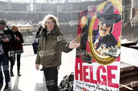 Fototermin mit Helge Schneider in Berlin