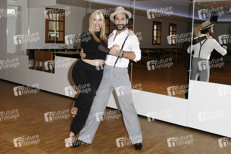 Angelina Kirsch trainiert für 'Let's Dance' in Neumünster