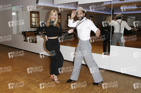 Angelina Kirsch trainiert für 'Let's Dance' in Neumünster