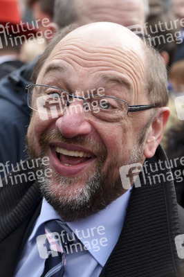 SPD-Kanzlerkandidat Martin Schulz in Darmstadt