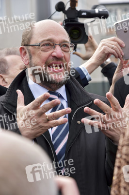 SPD-Kanzlerkandidat Martin Schulz in Darmstadt