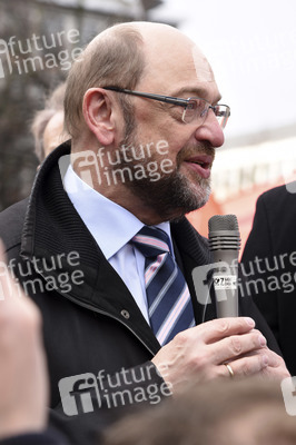 SPD-Kanzlerkandidat Martin Schulz in Darmstadt