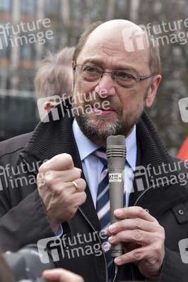 SPD-Kanzlerkandidat Martin Schulz in Darmstadt