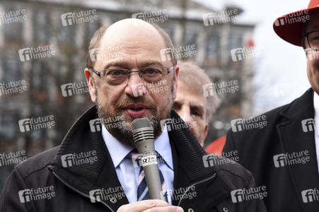 SPD-Kanzlerkandidat Martin Schulz in Darmstadt
