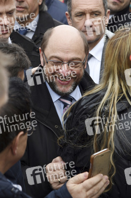SPD-Kanzlerkandidat Martin Schulz in Darmstadt