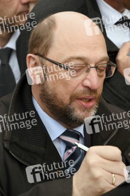 SPD-Kanzlerkandidat Martin Schulz in Darmstadt