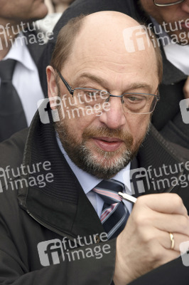 SPD-Kanzlerkandidat Martin Schulz in Darmstadt