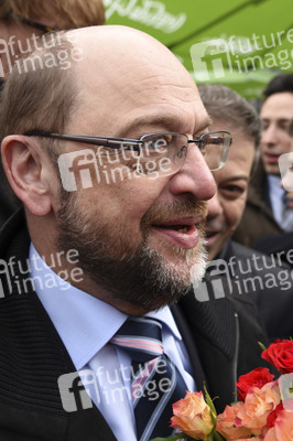 SPD-Kanzlerkandidat Martin Schulz in Darmstadt