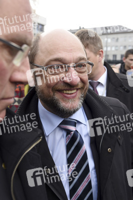 SPD-Kanzlerkandidat Martin Schulz in Darmstadt