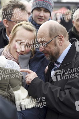 SPD-Kanzlerkandidat Martin Schulz in Darmstadt