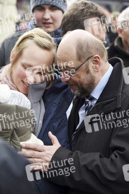 SPD-Kanzlerkandidat Martin Schulz in Darmstadt