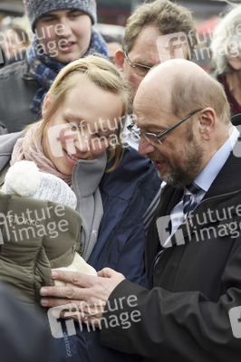 SPD-Kanzlerkandidat Martin Schulz in Darmstadt