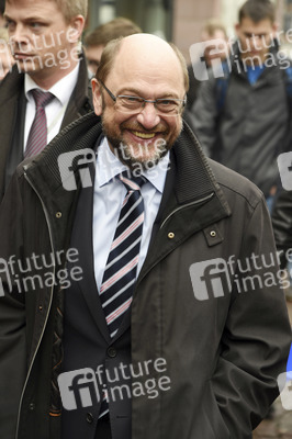 SPD-Kanzlerkandidat Martin Schulz in Darmstadt
