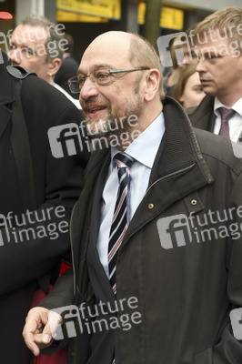 SPD-Kanzlerkandidat Martin Schulz in Darmstadt
