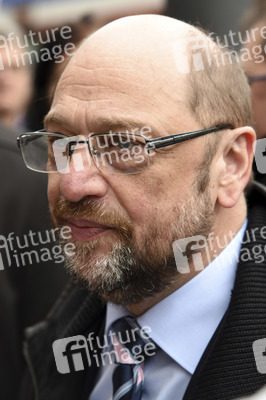 SPD-Kanzlerkandidat Martin Schulz in Darmstadt