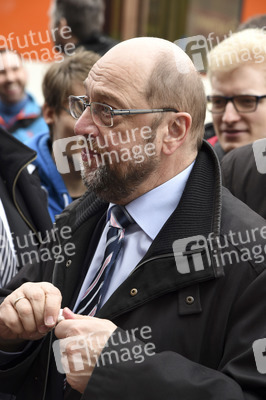 SPD-Kanzlerkandidat Martin Schulz in Darmstadt