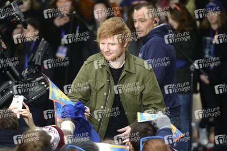 Auftritt von Ed Sheeran in New York