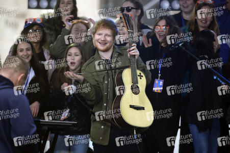 Auftritt von Ed Sheeran in New York