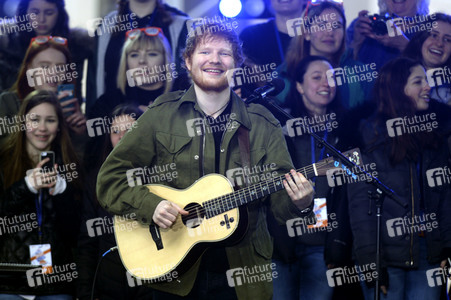 Auftritt von Ed Sheeran in New York