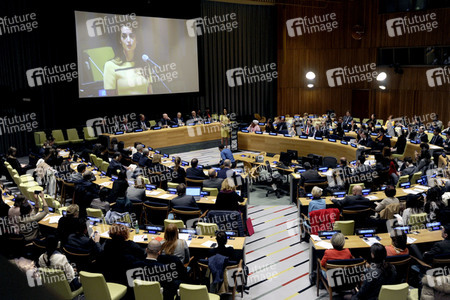 Amal Clooney spricht bei den Vereinten Nationen in New York