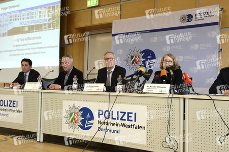 Pressekonferenz zur Verhaftung von Marcel H. in Dortmund