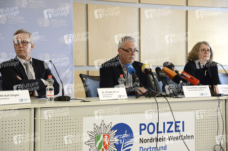 Pressekonferenz zur Verhaftung von Marcel H. in Dortmund