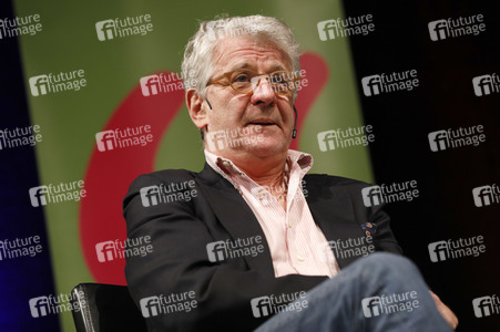 Marcel Reif und Reinhold Beckmann auf der lit.Cologne 2017 in Köln