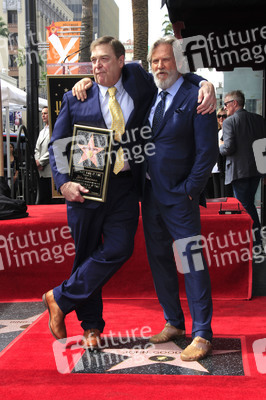 John Goodman erhält einen Stern auf dem Hollywood Walk of Fame in Los Angeles