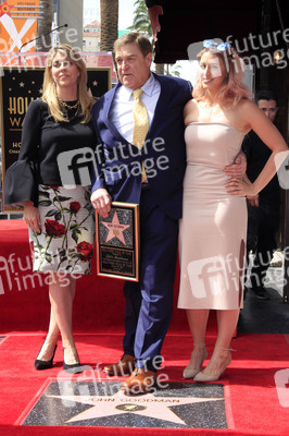 John Goodman erhält einen Stern auf dem Hollywood Walk of Fame in Los Angeles