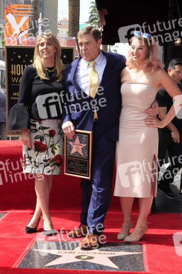 John Goodman erhält einen Stern auf dem Hollywood Walk of Fame in Los Angeles