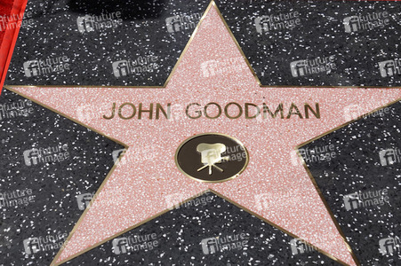 John Goodman erhält einen Stern auf dem Hollywood Walk of Fame in Los Angeles