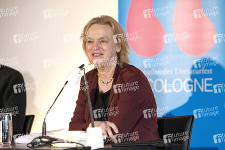 Michael Krüger und Elke Heidenreich auf der lit.Cologne 2017 in Köln
