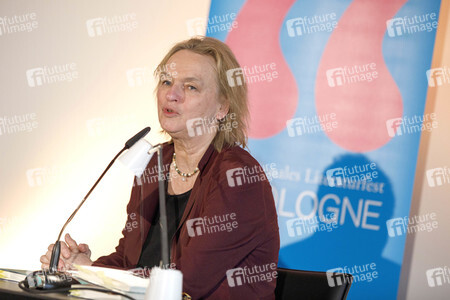 Michael Krüger und Elke Heidenreich auf der lit.Cologne 2017 in Köln