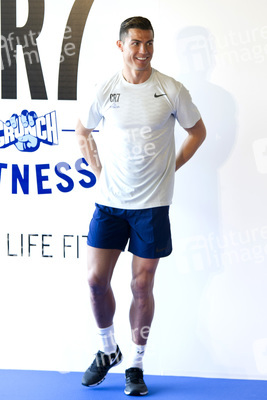 Cristiano Ronaldo präsentiert CR7 Crunch Fitness in Madrid